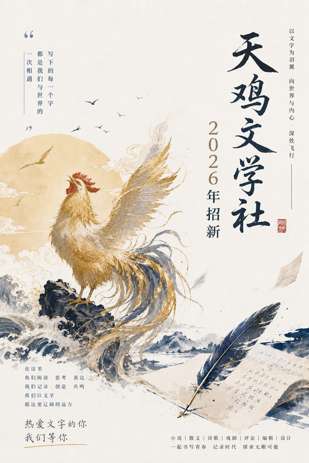 招新海报